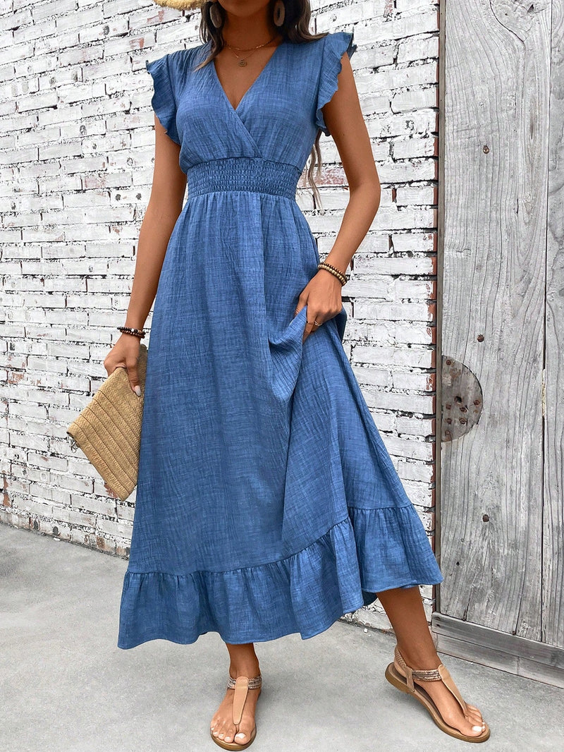 Bree | Women's Boho Maxi Dress | Smocked Waist