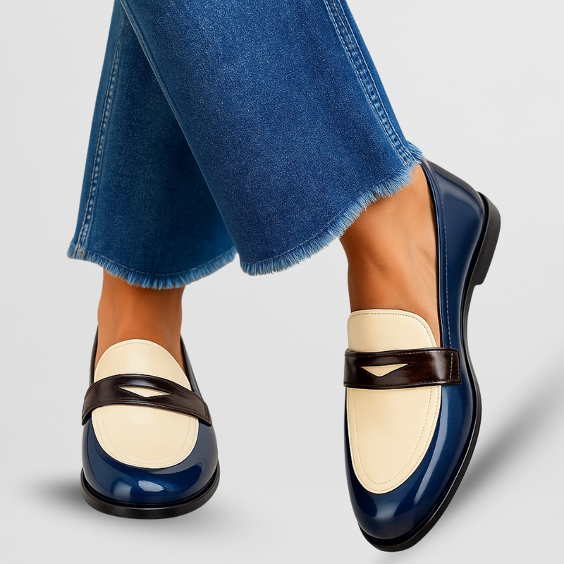 Maisie | Loafers for Women | Two-tone Slip On