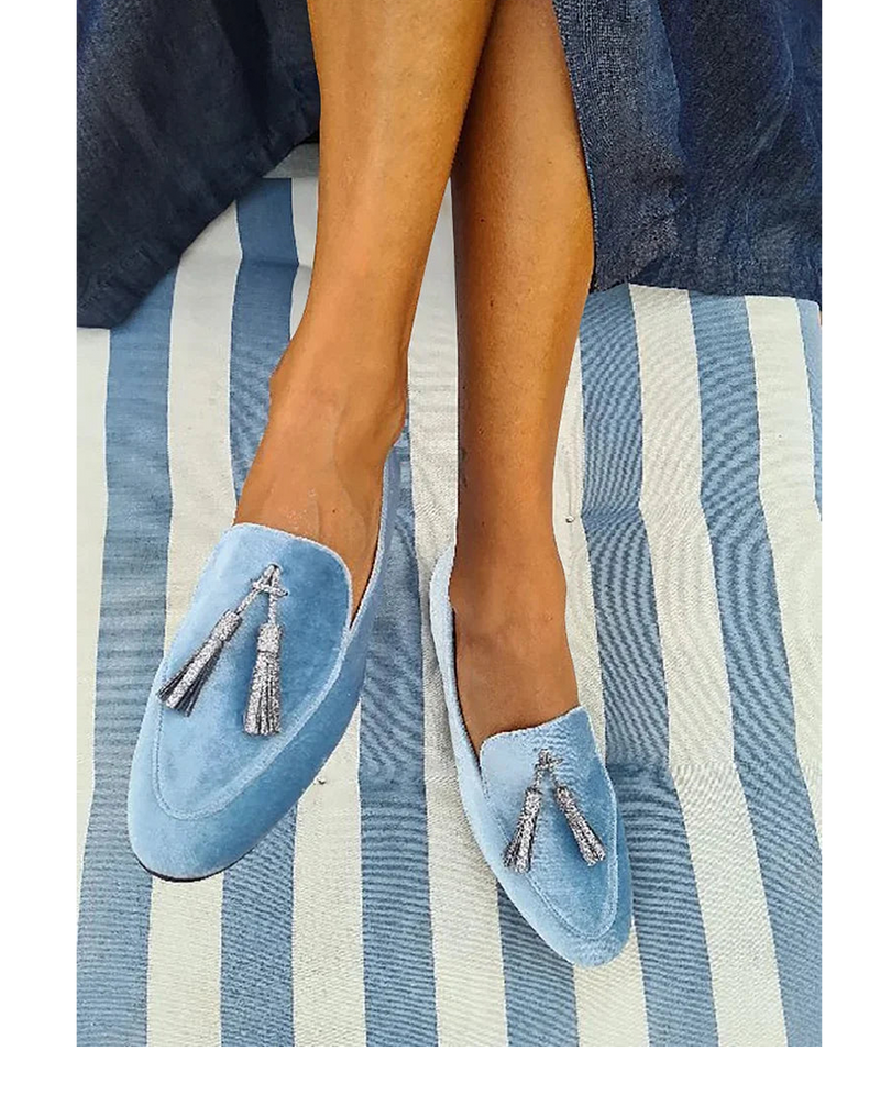Lina | Loafers for Women | Tassel Detail Slip On