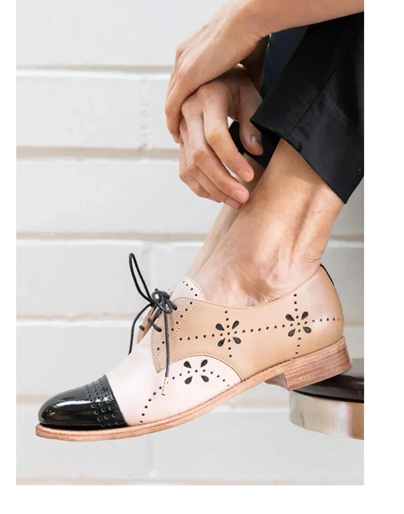 Lenore | Loafers for Women | Lace Up Closed Toe