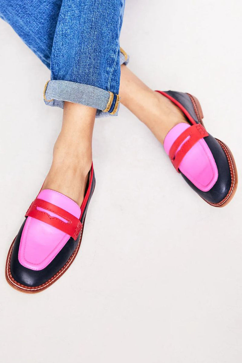 Liv | Loafers for Women | Colored Accent