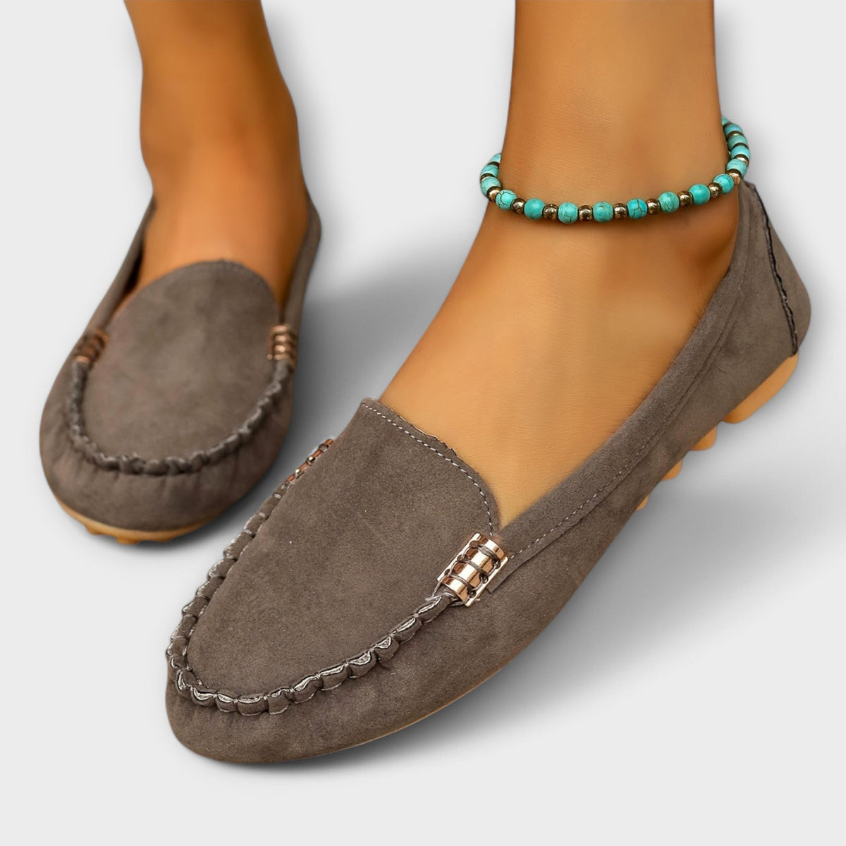 Minerva | Loafers for Women | Stitched Front Detail