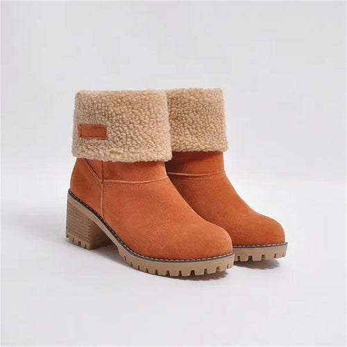 Boots for Women | Faux Shearling Cuff Ankle Style