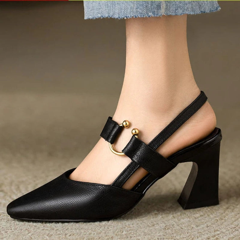 Irene | Mary Jane Shoes For Women | Slingback Closed Toe