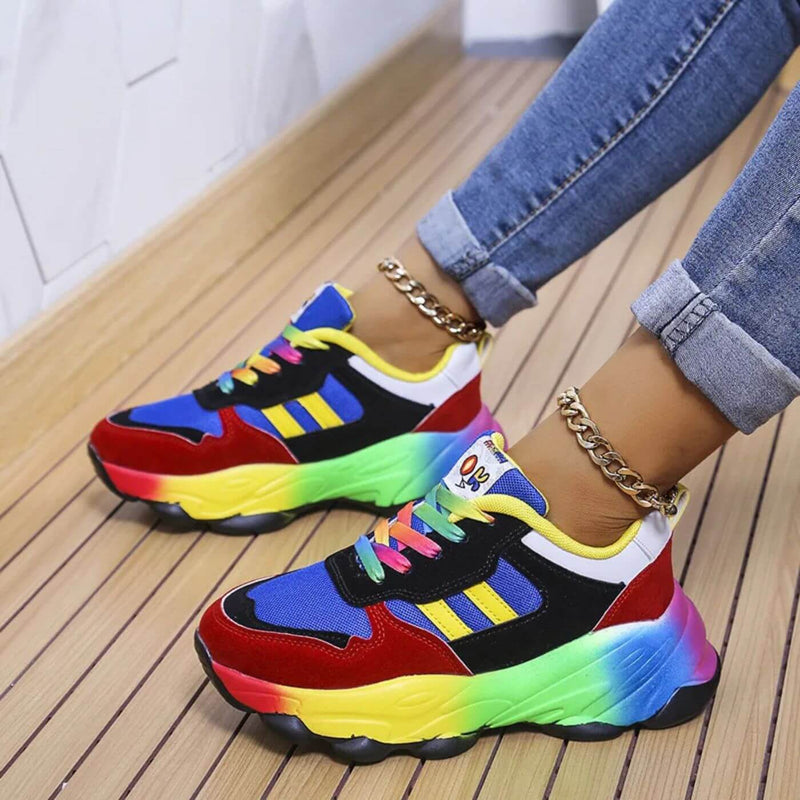 Oona | Trainers For Women | Orthopaedic Lace-Up