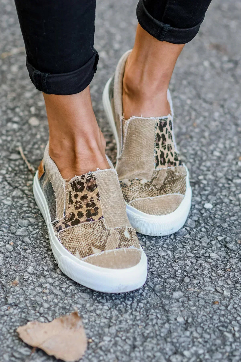 Morgan | Loafers For Women | Slip-On Patterned Upper