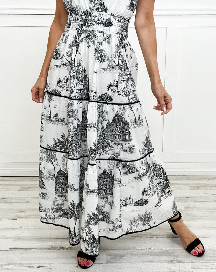 Renata | Women’s Dress | Classic Toile Maxi
