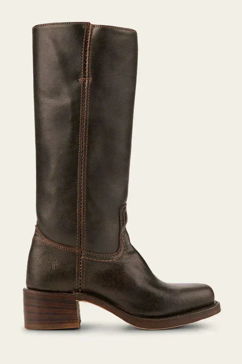 Eloise | Boots For Women | Mid Calf Block Heel With Closed Toe