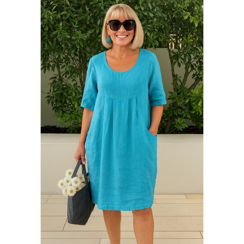 Zainab | Women's Summer Dress | Short Dress With Loose Shape