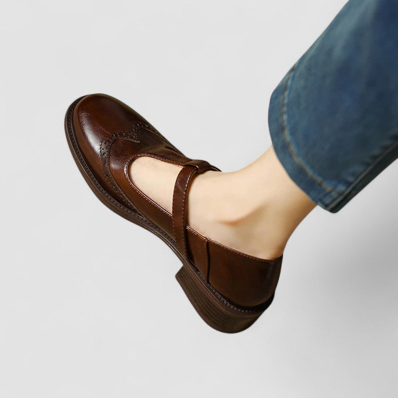 Monica | Mary Jane Shoes for Women | Instep Strap