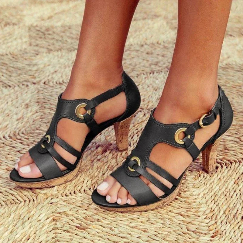 Donna | Sandals for Women | Structured Ankle Strap