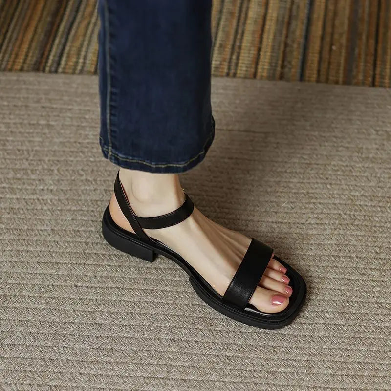 Sandals For Women | Flat Open Toe Strap