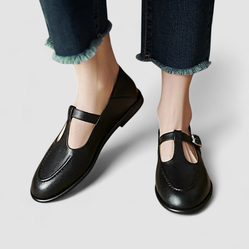 Leonora | Mary Jane Shoes for Women | T-Strap