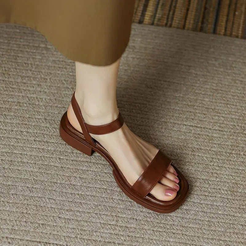 Sandals For Women | Flat Open Toe Strap