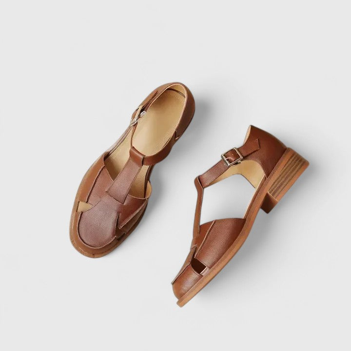 Sandals for Women |  Closed-Toe T-Strap