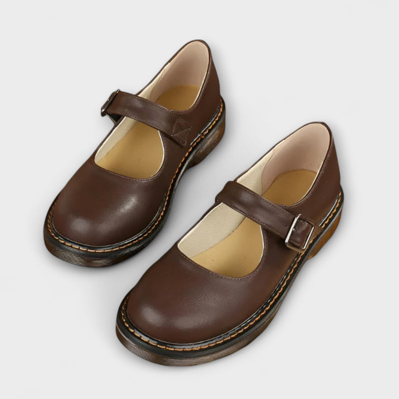 Arden | Mary Jane Shoes for  Women | Chunky Sole Adjustable Buckle