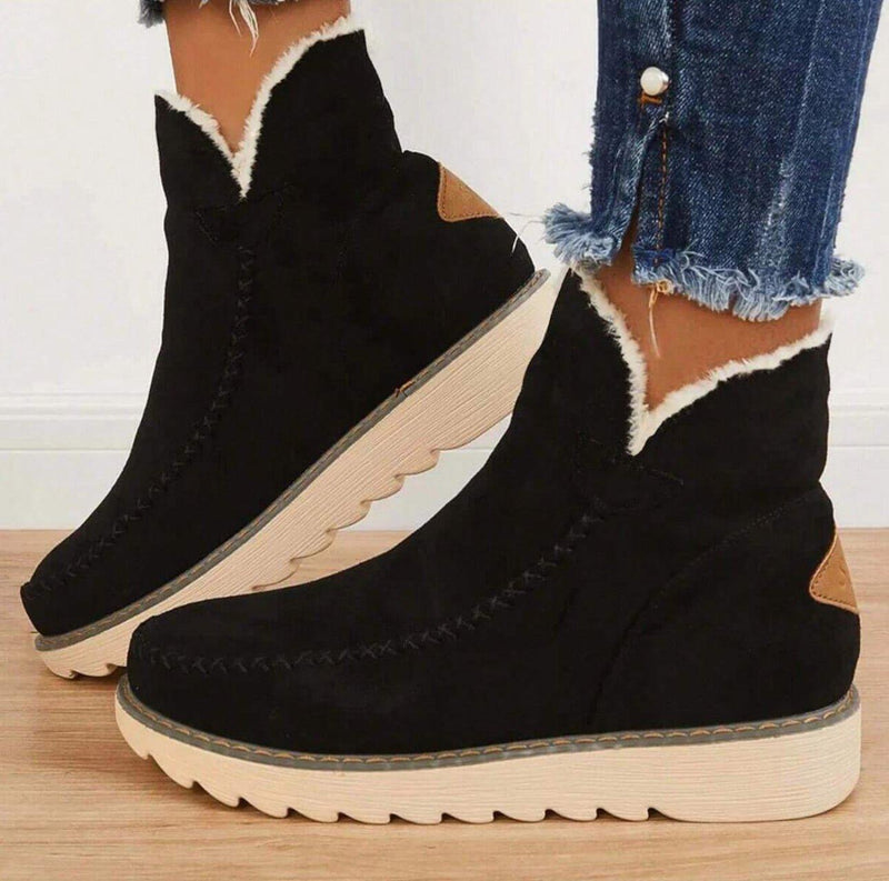 June | Boots For Women | Ankle Platform   Winter