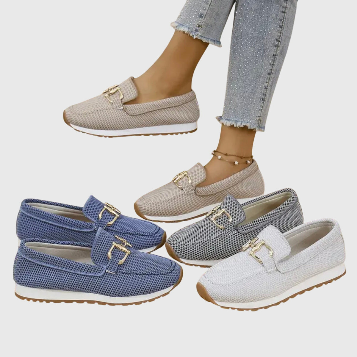 Karima | Women's Comfortable Loafers | Orthopaedic Casual Cushioned
