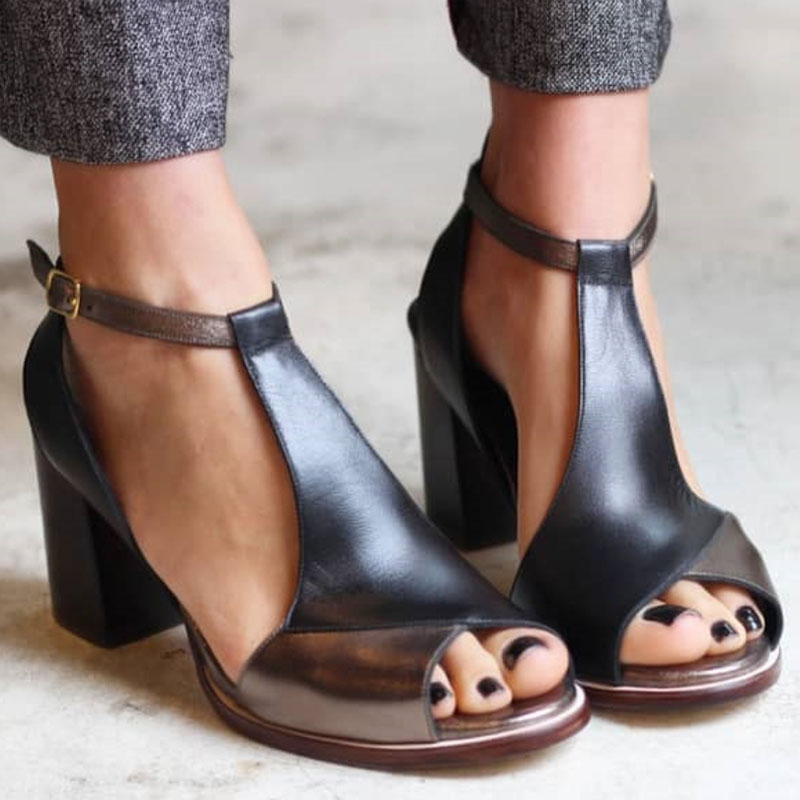 Asha | Sandals for Women | Block Heel