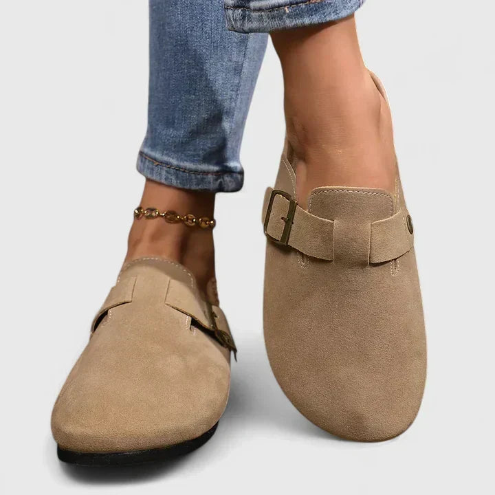 Beryl | Loafers for Women | Buckle Strap Design