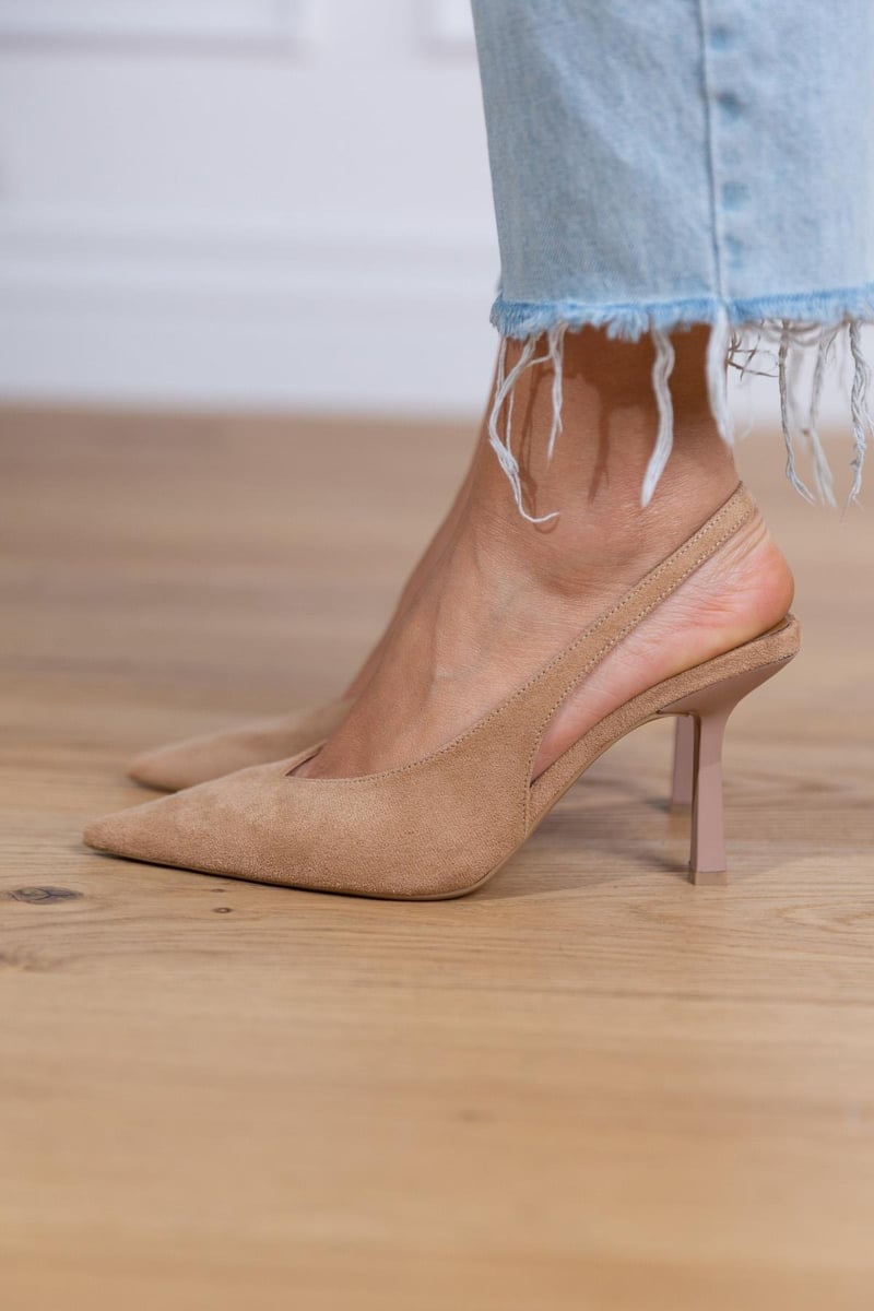 Selma | Slingback Heels for Women | Pointed Toe