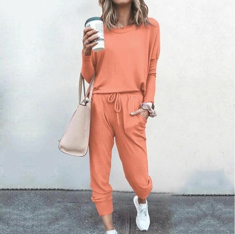 Rita | Women's Two-Piece Set | Jogger-style Trousers