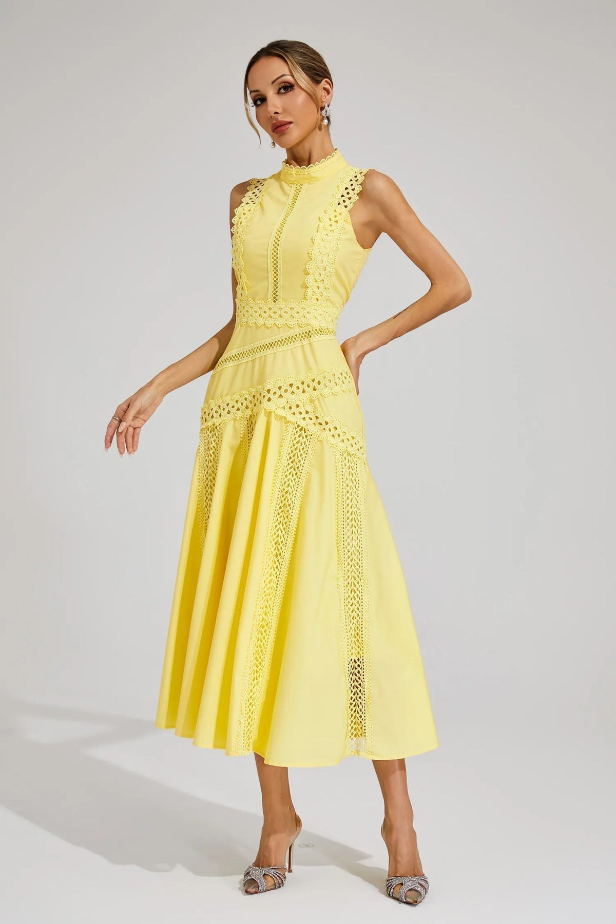 Women's Wedding Guest Midi Dress | A-Line